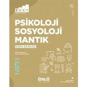 Ünlü Yayınları AYT Best Psikoloji Sosyoloji Mantık Soru Bankası