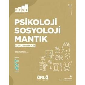 Ünlü Yayınları AYT Best Psikoloji Sosyoloji Mantık Soru Bankası
