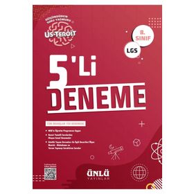 Ünlü Yayınları - Us Teroit 5.Sınıf Deneme