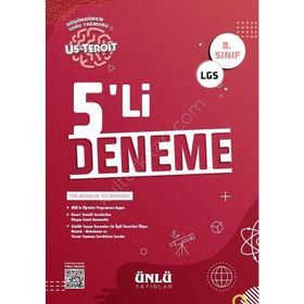 Ünlü Yayınları - Us Teroit 5.Sınıf Deneme
