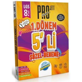Ünlüler 8. Sınıf LGS Sözel 1. Dönem Pro JETT 5'li Deneme