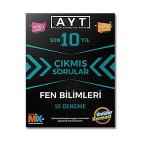Ünlüler Karması 2022 TYT Fen Bilimleri Çıkmış Sorular Tıpkı Basım 10 Deneme