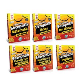 Ünlüler Karması 2023 8. Sınıf 1.Dönem Sempatik Soru Bankası Seti 6 Kitap
