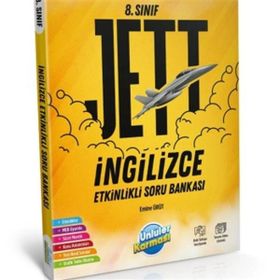 Ünlüler Karması 8. Sınıf İngilizce JETT Etkinlikli Soru Bankası
