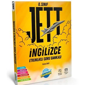 Ünlüler Karması 8. Sınıf İngilizce JETT Etkinlikli Soru Bankası
