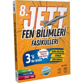 Ünlüler Karması 8. Sınıf Jett Etkinlikli Fen Bilimleri Fasikülleri