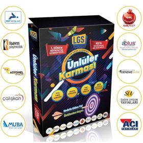 Ünlüler Karması 8. Sınıf LGS 1. Dönem 10 Deneme 10 Farklı Yayın