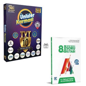 Ünlüler Karması 8. Sınıf LGS 1. Dönem 10 Deneme 10 Farklı Yayın