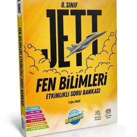 Ünlüler Karması 8. Sınıf LGS Fen Bilimleri Jett Etkinlikli Soru Bankası