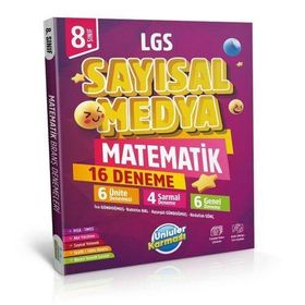 Ünlüler Karması - 8. Sınıf LGS Sayısal Medya Matematik 16 Deneme