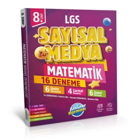 Ünlüler Karması - 8. Sınıf LGS Sayısal Medya Matematik 16 Deneme