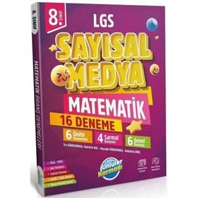 Ünlüler Karması - 8. Sınıf LGS Sayısal Medya Matematik 16 Deneme
