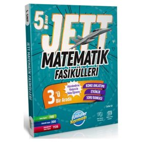 Ünlüler Karması Yayınları 5. Sınıf Jett Matematik Fasikülleri