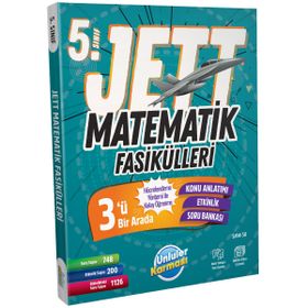Ünlüler Karması Yayınları 5. Sınıf Jett Matematik Fasikülleri