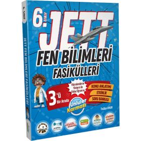 Ünlüler Karması Yayınları 6. Sınıf Jett Fen Bilimleri Fasikülleri
