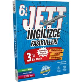 Ünlüler Karması Yayınları 6. Sınıf Jett İngilizce Fasikülleri