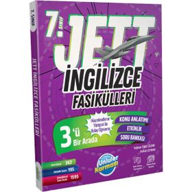 Ünlüler Karması Yayınları 7. Sınıf JETT İngilizce Fasikülleri
