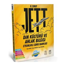 Ünlüler Karması Yayınları 8. Sınıf Jett Din Kültürü ve Ahlak Bilgisi Etkinlikli Soru Bankası