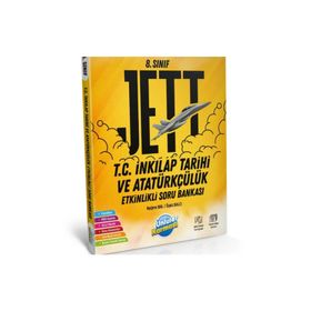 Ünlüler Karması Yayınları 8. Sınıf Jett T.C. İnkılap Tarihi ve Atatürkçülük Etkinlikli Soru Bankası
