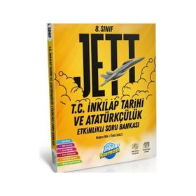 Ünlüler Karması Yayınları 8. Sınıf Jett T.C. İnkılap Tarihi ve Atatürkçülük Etkinlikli Soru Bankası