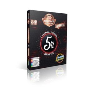 Ünlüler Karması Yayınları - 8. Sınıf LGS Bronz 5'li Sarmal Deneme
