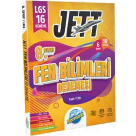 Ünlüler Karması Yayınları 8. Sınıf Lgs Jett Fen Bilimleri 16 Deneme