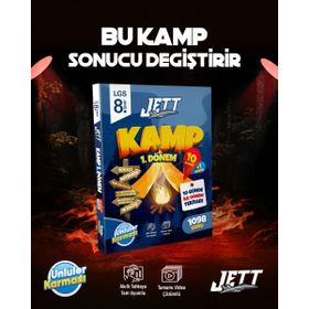 Ünlüler Karması Yayınları 8. Sınıf Lgs Jett Kamp