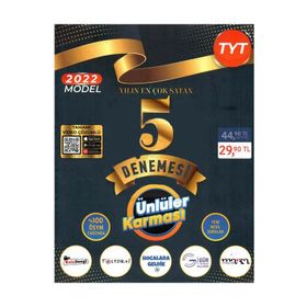 Ünlüler Karması Yayınları - TYT 5'li Deneme