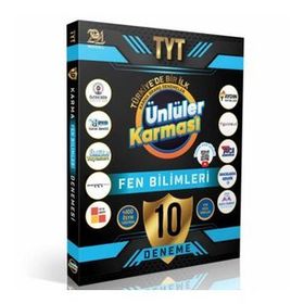 Ünlüler Karması Yayınları TYT Fen Bilimleri 10 Deneme