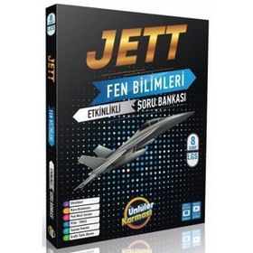 Ünlüler Karması Yayınları Ünlüler Karması 8. Sınıf LGS Fen Bilimleri Jett Soru Bankası