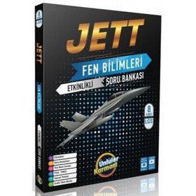 Ünlüler Karması Yayınları Ünlüler Karması 8. Sınıf LGS Fen Bilimleri Jett Soru Bankası