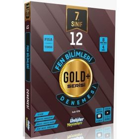 Ünlüler Yayınları 7. Sınıf Fen Bilimleri Gold Serisi 12 Deneme