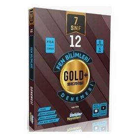 Ünlüler Yayınları 7. Sınıf Fen Bilimleri Gold Serisi 12 Deneme