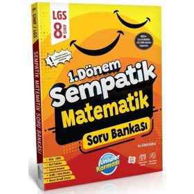 Ünlüler Yayınları 8. Sınıf Matematik Sempatik 1.Dönem Soru Bankası