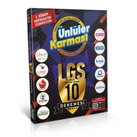 Ünlüler Yayınları Karması - 1. Dönem Tüm Dersler 10 Deneme
