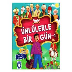 Ünlülerle Bir Gün 1 ve 2 Set 20 Kitap