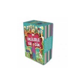 ÜNLÜLERLE BIR GÜN (SET 10 KITAP) - MUSTAFA ORAKÇI