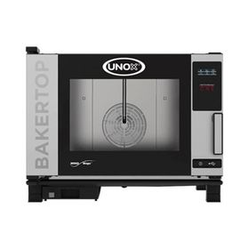 Unox XEBC-04EU-E1RM 40x60 cm Elektrikli Patisseri Combi Dijital Bakertop 4 Tepsili Fırın