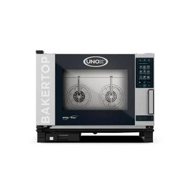 Unox XEBC-04EU-EPRM 40x60 cm Elektrikli Patisseri Combi Dijital Bakertop Plus 4 Tepsili Fırın