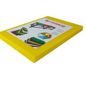 Ünsal Showroom Türkay Polietilen Kesme Tahtası Sarı 60x40x2 cm Kesme Tahtası