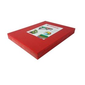 Ünsal Showroom Türkay Polietilen Kırmızı 60x40x4 cm Kesme Tahtası