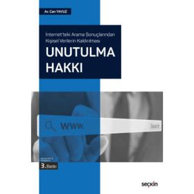 Unutulma Hakkı - Can Yavuz