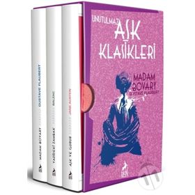 Unutulmaz Aşk Klasikleri 3 Kitap - Gustave Flaubert