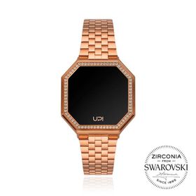 UP EDGE MINI SET WITH SWAROVSKİ KADIN KOL SAATİ