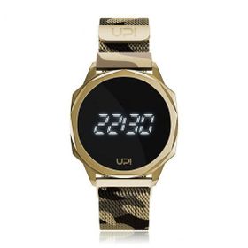 Up! Watch Unisex Kol Saati Icon Gold Loop Band