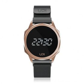 Up! Watch Unisex Kol Saati Upwatch Icon Rose Black Loop Band
