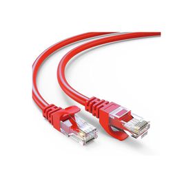 Uptech Cat6 UTP 1000Mbps 5 mt Kırmızı Ethernet Patch Modem Lan Kablosu