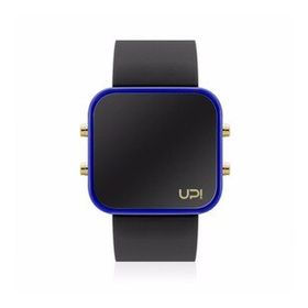 Upwatch 1305 Altın - Mavi - Siyah Unisex Kol Saati