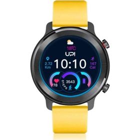Upwatch 8682016714022-1 Upsmart Slim Black Yellow Unisex Akıllı Kol Saati
