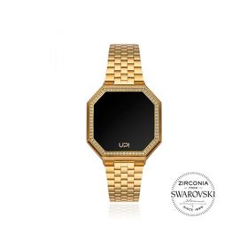 Upwatch Edge Mini 33 mm Swarovski Zirconia Matte Gold Kadın Kol Saati